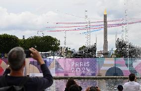 (SP)FRANCE-PARIS-OLYMPIC GAMES-TORCH RELAY