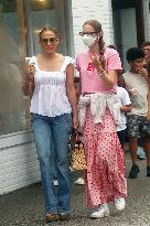 Jennifer Lopez and Violet Affleck Out - USA