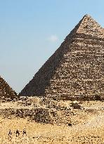 EGYPT-CAIRO-GIZA PYRAMIDS-TOURISM