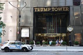 Trump Tower A Day After Donald Trump Injured In Shooting