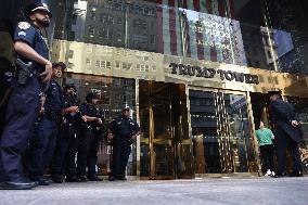 Trump Tower A Day After Donald Trump Injured In Shooting