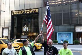 Trump Tower A Day After Donald Trump Injured In Shooting