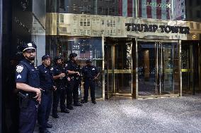 Trump Tower A Day After Donald Trump Injured In Shooting