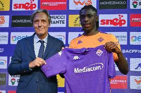 Other - Presentation of ACF Fiorentina's new player Mouse Kean