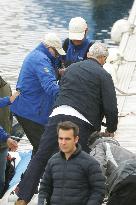 King Juan Carlos Goes Sailing - Sanxenxo