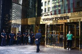 Trump Tower After Trump Assassination Attempt