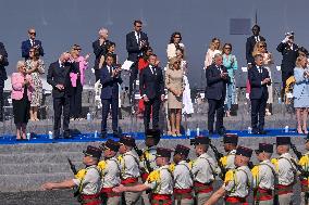 Bastille Day Military Parade : Personnalities and Ministers - Paris