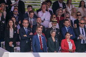 Bastille Day Military Parade : Personnalities and Ministers - Paris