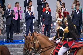 Bastille Day Military Parade : Personnalities and Ministers - Paris