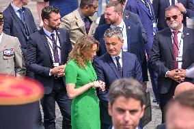 Bastille Day Military Parade : Personnalities and Ministers - Paris