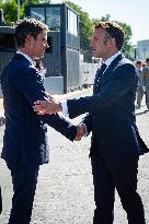 Macron at Bastille Day Parade - Paris