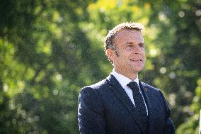 Macron at Bastille Day Parade - Paris