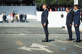 Macron at Bastille Day Parade - Paris