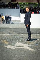 Macron at Bastille Day Parade - Paris