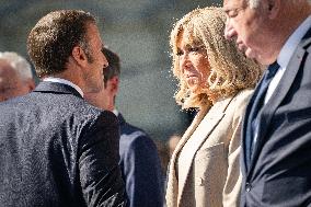 Macron at Bastille Day Parade - Paris