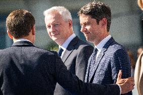 Macron at Bastille Day Parade - Paris