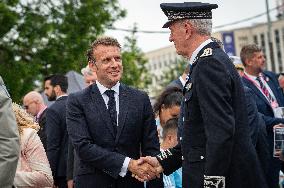 Macron at Bastille Day Parade - Paris