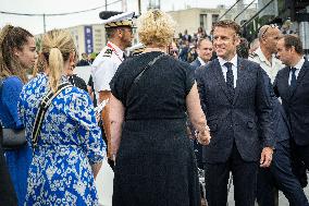 Macron at Bastille Day Parade - Paris