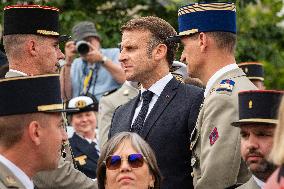 Macron at Bastille Day Parade - Paris