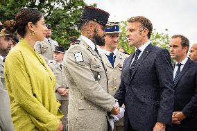 Macron at Bastille Day Parade - Paris