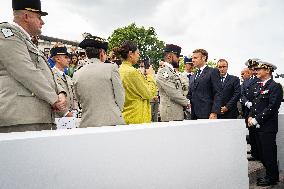 Macron at Bastille Day Parade - Paris