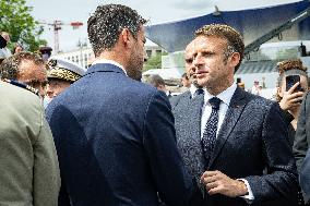 Macron at Bastille Day Parade - Paris