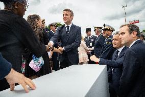 Macron at Bastille Day Parade - Paris