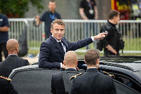 Macron at Bastille Day Parade - Paris