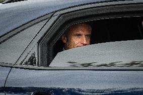 Macron at Bastille Day Parade - Paris