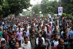 Students Protest In Dhaka
