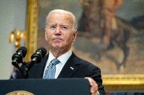 President Biden delivers remarks following attack during Donald Trump election rally in Pennsylvania