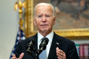 President Biden delivers remarks following attack during Donald Trump election rally in Pennsylvania