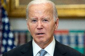 President Biden delivers remarks following attack during Donald Trump election rally in Pennsylvania