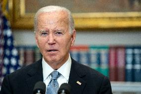 President Biden delivers remarks following attack during Donald Trump election rally in Pennsylvania