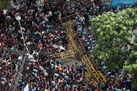 Students Protest In Dhaka