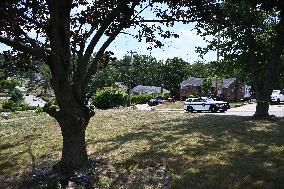 Police Outside Residence Of Suspect Thomas Matthew Crooks, Trump Rally Shooter