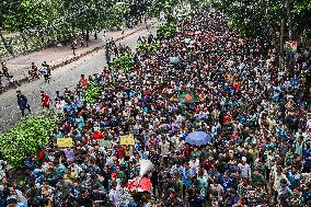 Students Protest Job Quotas in Bangladesh