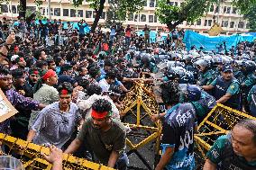 Students Protest Job Quotas in Bangladesh