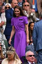 Princess Of Wales And Daughter At Wimbledon - London