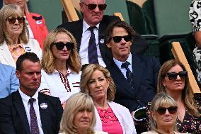 Wimbledon - Celebs In The Stands