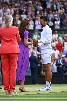 Princess Of Wales And Daughter At Wimbledon - London