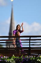 Princess Of Wales And Daughter At Wimbledon - London