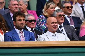 Wimbledon - Celebs In The Stands