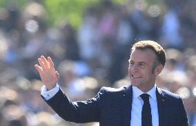 The annual Bastille Day military parade - Paris