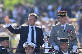 The annual Bastille Day military parade - Paris