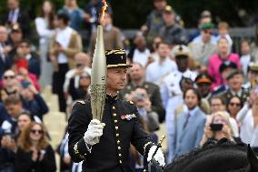 The annual Bastille Day military parade - Paris