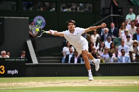 Wimbledon - Carlos Alcaraz v Novak Djokovic