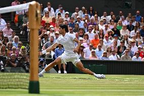 Wimbledon - Carlos Alcaraz v Novak Djokovic