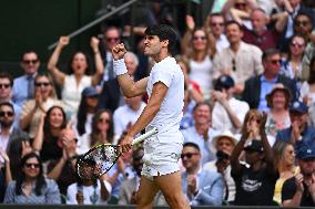 Wimbledon - Carlos Alcaraz v Novak Djokovic