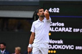 Wimbledon - Carlos Alcaraz v Novak Djokovic